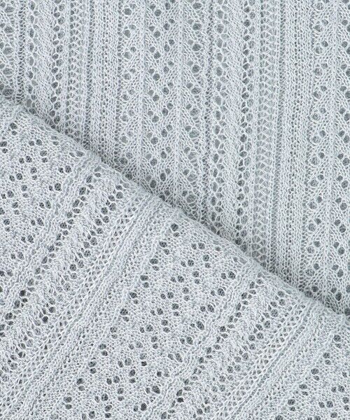 L size ONWARD(大きいサイズ) / エルサイズオンワード ニット・セーター | 【WEB限定カラーあり・洗える】Vis/Peスパーク シアー ニット | 詳細12