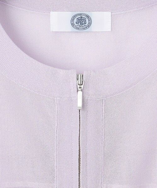 L size ONWARD(大きいサイズ) / エルサイズオンワード ブルゾン | 【洗える】SHEER LIGHT ニット ブルゾン | 詳細18