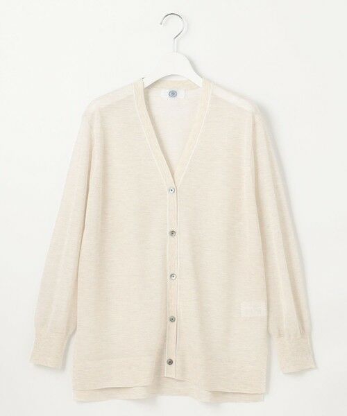 L size ONWARD(大きいサイズ) / エルサイズオンワード カーディガン・ボレロ | 【WEB限定カラーあり・洗える】Vis/Peスパーク ニット カーディガン | 詳細3
