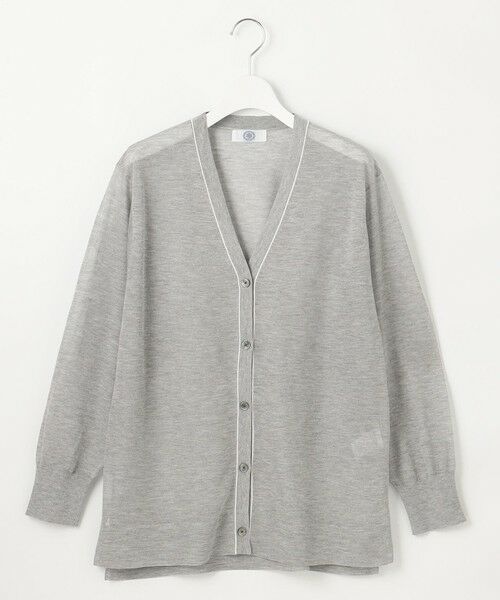 L size ONWARD(大きいサイズ) / エルサイズオンワード カーディガン・ボレロ | 【WEB限定カラーあり・洗える】Vis/Peスパーク ニット カーディガン | 詳細7