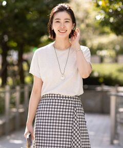 L size ONWARD(大きいサイズ) / エルサイズオンワード ニット・セーター | 【WEB限定カラーあり・洗える】Vis/Peスパーク ラメ ニット