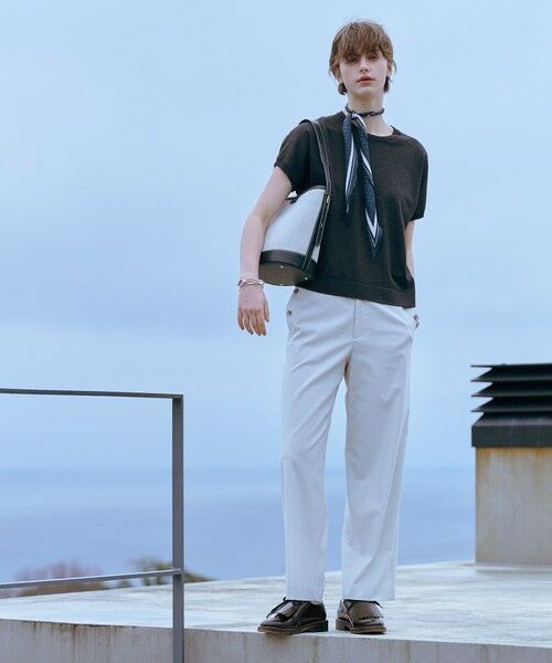 L size ONWARD(大きいサイズ) / エルサイズオンワード ニット・セーター | 【WEB限定カラーあり・洗える】Vis/Peスパーク ラメ ニット | 詳細10