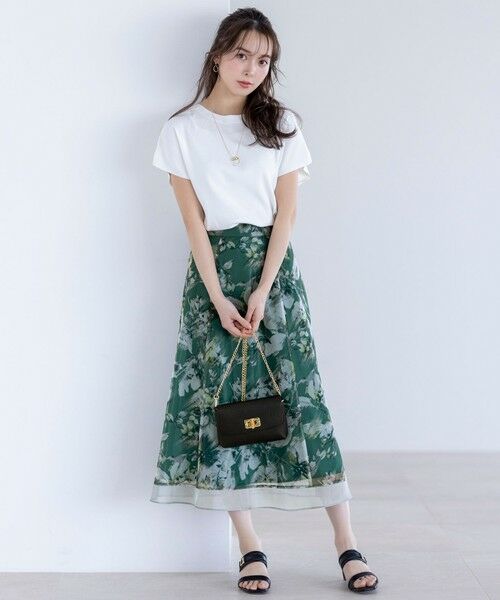 L size ONWARD(大きいサイズ) / エルサイズオンワード ニット・セーター | 【接触冷感・UVカット・洗える】ビューティクール フレンチ ニットＴ | 詳細27