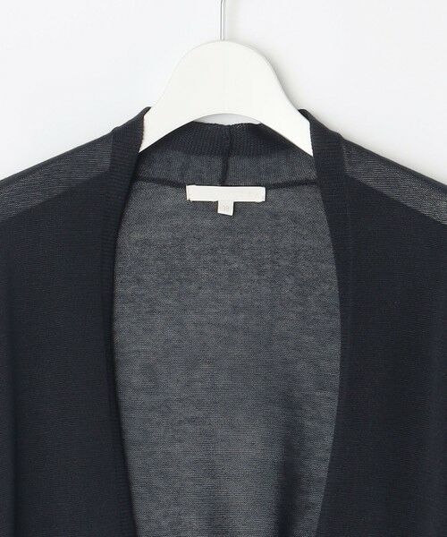 L size ONWARD(大きいサイズ) / エルサイズオンワード カーディガン・ボレロ | 【アンサンブル対応・洗える】ドライシアーファインゲージ カーディガン | 詳細13