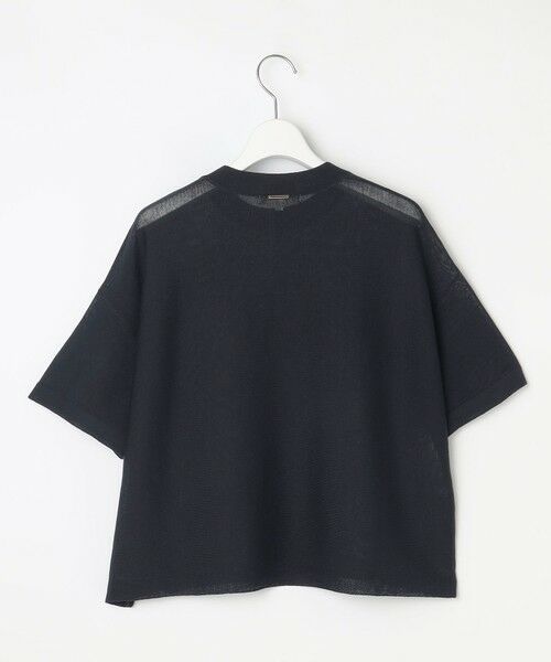 L size ONWARD(大きいサイズ) / エルサイズオンワード ニット・セーター | 【アンサンブル対応・洗える】ドライシアーファインゲージクロップド丈 ニット | 詳細15