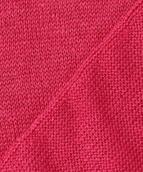 L size ONWARD(大きいサイズ) / エルサイズオンワード ニット・セーター | 【洗える】ピュアリネンハイゲージ ノースリーブ ニット | 詳細14