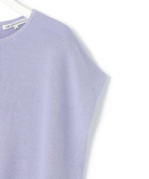 L size ONWARD(大きいサイズ) / エルサイズオンワード ニット・セーター | 【洗える】コットンアセテート オーバーサイズ ニット | 詳細23