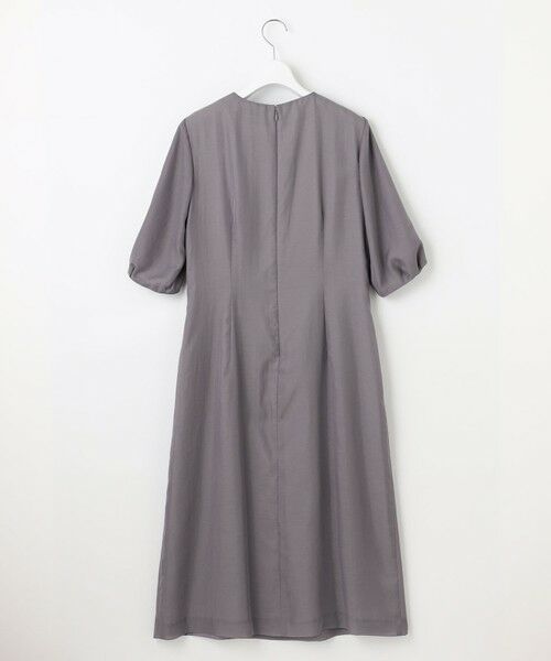 L size ONWARD(大きいサイズ) / エルサイズオンワード ロング・マキシ丈ワンピース | 【洗える】ブライトスパンボイル ワンピース | 詳細8