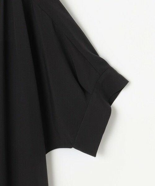 L size ONWARD(大きいサイズ) / エルサイズオンワード ミニ丈・ひざ丈ワンピース | 【接触冷感・UVケア・抗菌防臭・洗える】リヨセルポプリンシャツ ワンピース | 詳細10