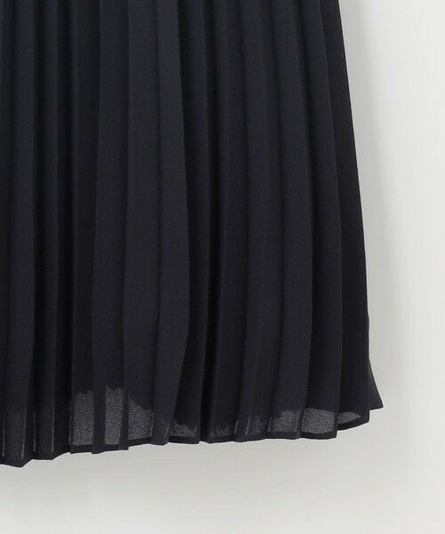 L size ONWARD(大きいサイズ) / エルサイズオンワード ロング・マキシ丈ワンピース | 【洗える】シフォンプリーツ ワンピース | 詳細11