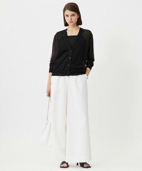 L size ONWARD(大きいサイズ) / エルサイズオンワード その他パンツ | 【一部カラーのみ接触冷感・洗える】UnleashLite タックパンツ | 詳細6