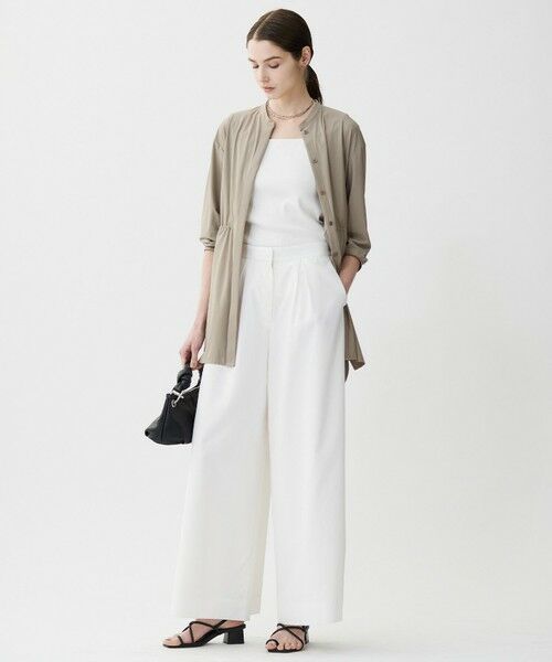 L size ONWARD(大きいサイズ) / エルサイズオンワード その他パンツ | 【一部カラーのみ接触冷感・洗える】UnleashLite タックパンツ | 詳細10