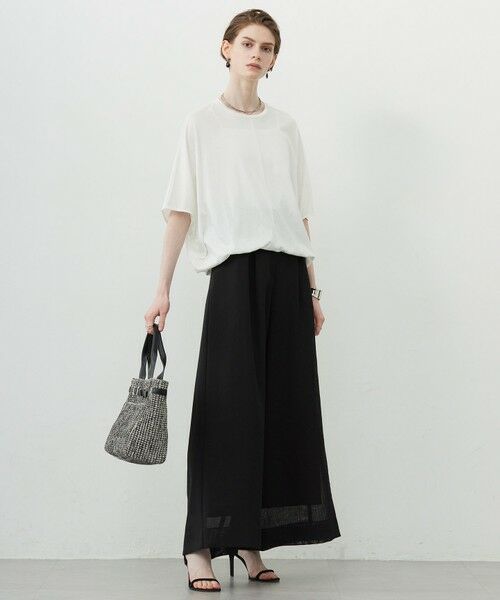 L size ONWARD(大きいサイズ) / エルサイズオンワード その他パンツ | 【一部カラーのみ接触冷感・洗える】UnleashLite タックパンツ | 詳細22