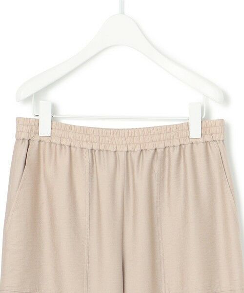 L size ONWARD(大きいサイズ) / エルサイズオンワード その他パンツ | 【人気のため新色追加・接触冷感・洗える】 ワッシャーツイル ワイドストレートパンツ | 詳細13