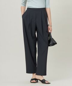 L size ONWARD(大きいサイズ) / エルサイズオンワード その他パンツ | 【接触冷感・UVカット・防シワ・洗える】 アトラストリコット テーパードパンツ