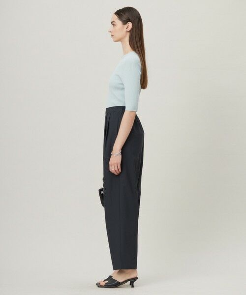 L size ONWARD(大きいサイズ) / エルサイズオンワード その他パンツ | 【接触冷感・UVカット・防シワ・洗える】 アトラストリコット テーパードパンツ | 詳細19