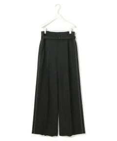 L size ONWARD(大きいサイズ) / エルサイズオンワード その他パンツ | 【WEB＆一部店舗限定】 SerikaWorsted ワイドパンツ