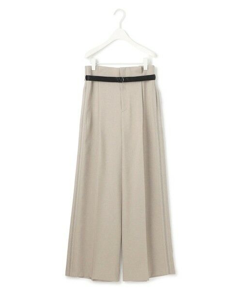 L size ONWARD(大きいサイズ) / エルサイズオンワード その他パンツ | 【WEB＆一部店舗限定】 SerikaWorsted ワイドパンツ | 詳細10