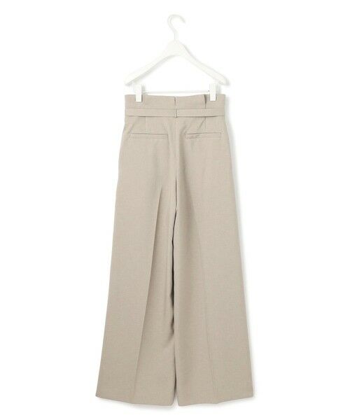L size ONWARD(大きいサイズ) / エルサイズオンワード その他パンツ | 【WEB＆一部店舗限定】 SerikaWorsted ワイドパンツ | 詳細3