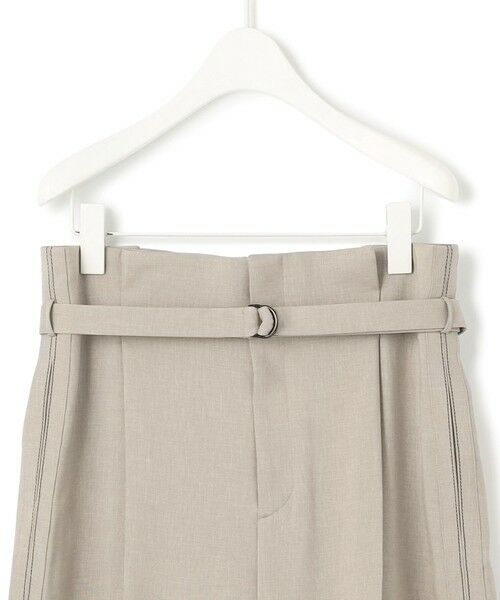 L size ONWARD(大きいサイズ) / エルサイズオンワード その他パンツ | 【WEB＆一部店舗限定】 SerikaWorsted ワイドパンツ | 詳細4