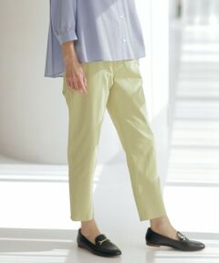 L size ONWARD(大きいサイズ) / エルサイズオンワード その他パンツ | 【洗える・接触冷感・UVケア・吸水速乾・防透け】麻シェルドライ テーパード パンツ