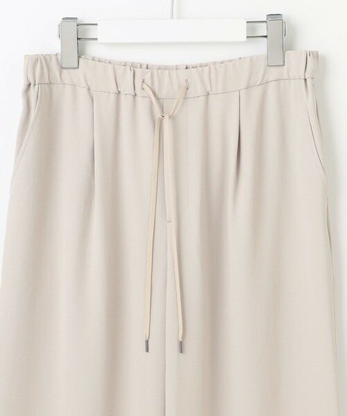 L size ONWARD(大きいサイズ) / エルサイズオンワード その他パンツ | 【洗える・接触冷感・吸水速乾】Lightジョーゼット ワイド パンツ | 詳細9