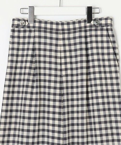 L size ONWARD(大きいサイズ) / エルサイズオンワード その他パンツ | 【洗える】アセVisギンガム イージー パンツ | 詳細6