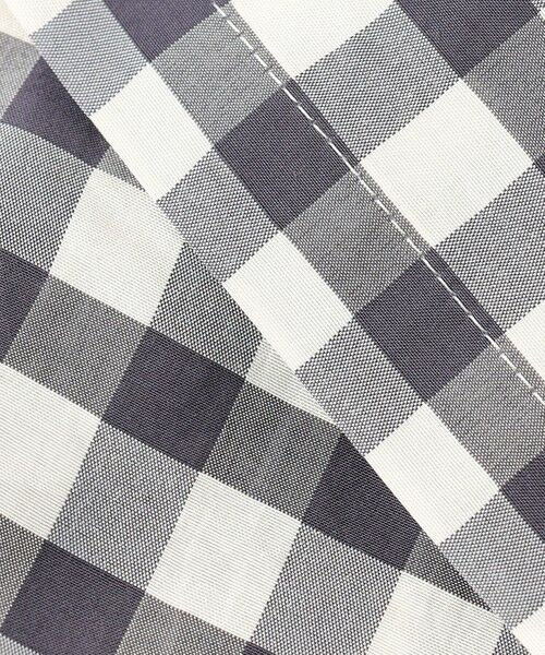 L size ONWARD(大きいサイズ) / エルサイズオンワード その他パンツ | 【洗える】アセVisギンガム イージー パンツ | 詳細10