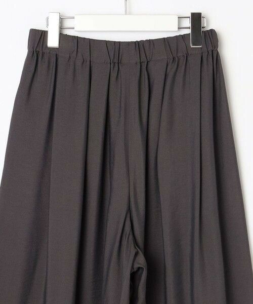 L size ONWARD(大きいサイズ) / エルサイズオンワード ショート・ハーフ・半端丈パンツ | 【カタログ掲載・ご好評アイテム・累計2500本・新色追加・ウエストゴム・セットアップ対応】エアリーツイルキュロット パンツ | 詳細19