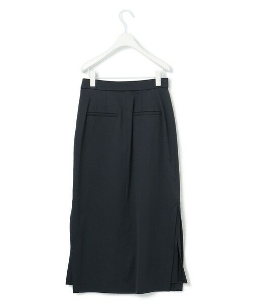 L size ONWARD(大きいサイズ) / エルサイズオンワード ミニ・ひざ丈スカート | 【洗える】シェルタリングドライサテン タイトスカート | 詳細27