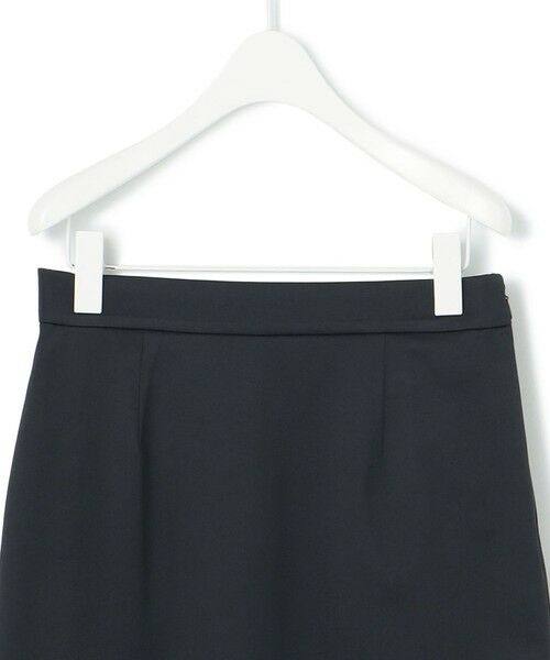 L size ONWARD(大きいサイズ) / エルサイズオンワード ミニ・ひざ丈スカート | 【洗える】シェルタリングドライサテン タイトスカート | 詳細28