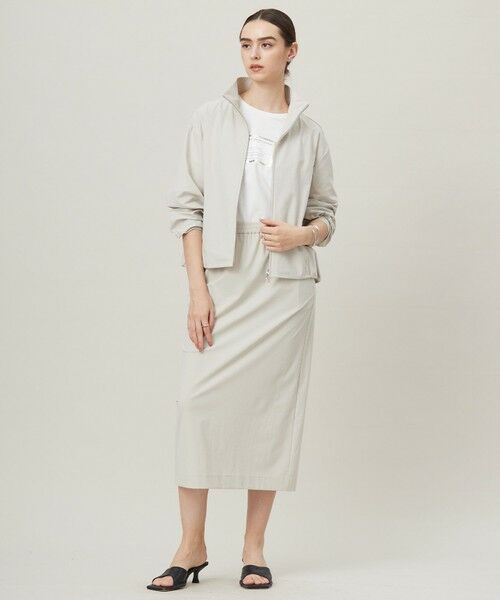 L size ONWARD(大きいサイズ) / エルサイズオンワード ミニ・ひざ丈スカート | 【接触冷感・UVカット・防シワ・洗える】 アトラストリコット スカート | 詳細5