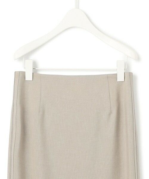 L size ONWARD(大きいサイズ) / エルサイズオンワード ミニ・ひざ丈スカート | 【WEB＆一部店舗限定】 SerikaWorsted スカート | 詳細4