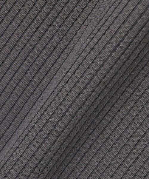 L size ONWARD(大きいサイズ) / エルサイズオンワード ミニ・ひざ丈スカート | 【洗える】リブ ナロー スカート | 詳細15