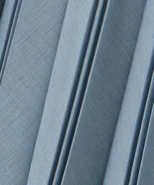 L size ONWARD(大きいサイズ) / エルサイズオンワード ロング・マキシ丈スカート | 【洗える】シアータフタ プリーツ スカート | 詳細15