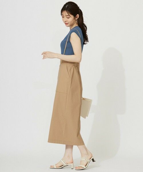 L size ONWARD(大きいサイズ) / エルサイズオンワード ミニ・ひざ丈スカート | 【2WAY】フロントジップタイト スカート | 詳細29