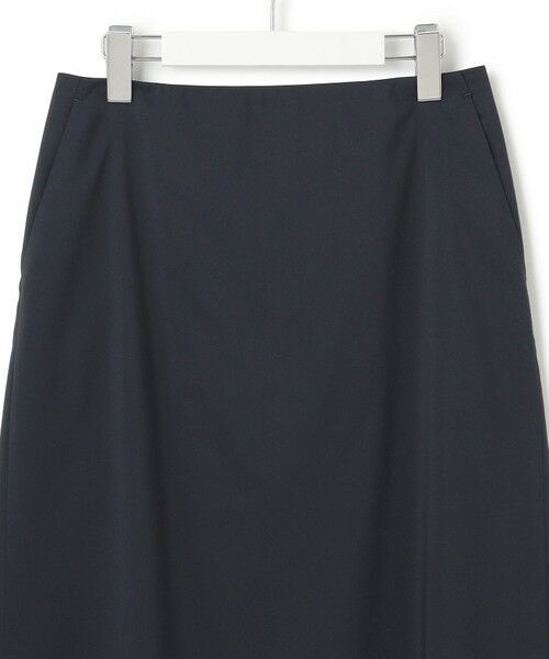 L size ONWARD(大きいサイズ) / エルサイズオンワード ミニ・ひざ丈スカート | 【セットアップ対応】ストレッチシャンブレー タイト スカート | 詳細9