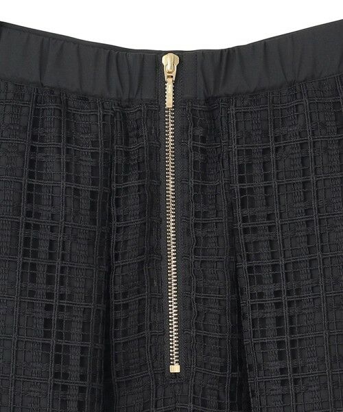 L size ONWARD(大きいサイズ) / エルサイズオンワード ミニ・ひざ丈スカート | 【洗える】Broche チェックレース スカート | 詳細10