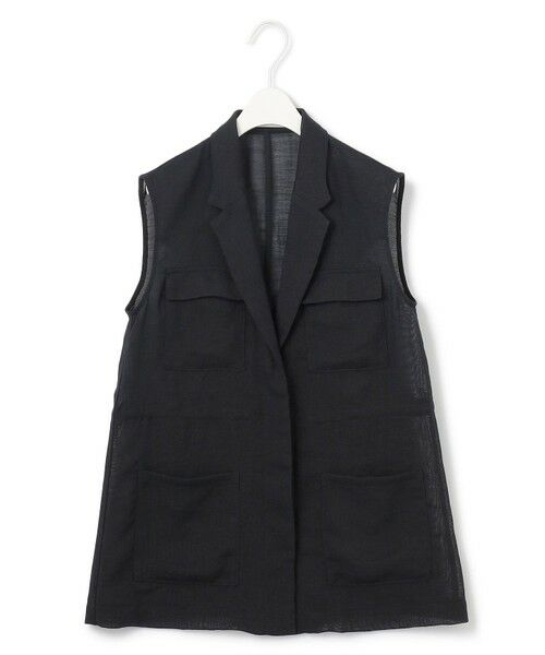 L size ONWARD(大きいサイズ) / エルサイズオンワード ベスト | 【一部カラーのみ接触冷感・洗える】UnleashLite ジレ | 詳細6