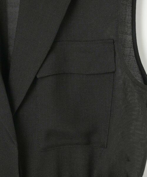 L size ONWARD(大きいサイズ) / エルサイズオンワード ベスト | 【一部カラーのみ接触冷感・洗える】UnleashLite ジレ | 詳細9