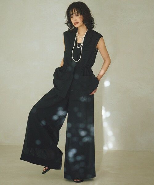 L size ONWARD(大きいサイズ) / エルサイズオンワード ベスト | 【一部カラーのみ接触冷感・洗える】UnleashLite ジレ | 詳細1