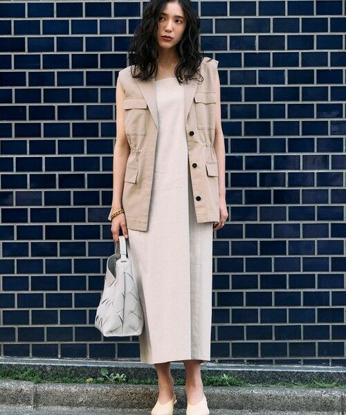 L size ONWARD(大きいサイズ) / エルサイズオンワード ベスト | 【一部カラーのみ接触冷感・洗える】UnleashLite ジレ | 詳細15