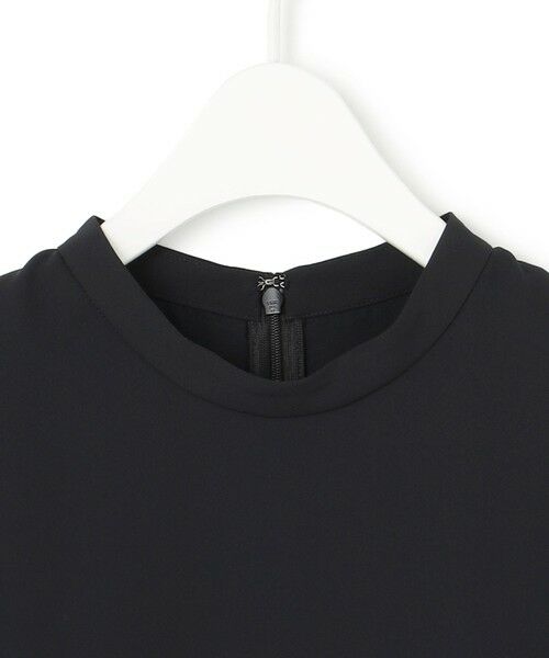 L size ONWARD(大きいサイズ) / エルサイズオンワード シャツ・ブラウス | 【UVケア・洗える】BackSatinAmunzen シフォンコンビブラウス | 詳細8