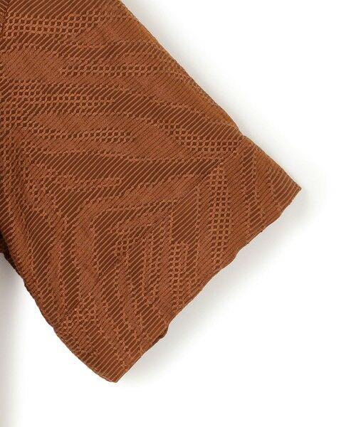 セール】 【洗える】ゼブラシアーJQ クロップドシャツ （シャツ