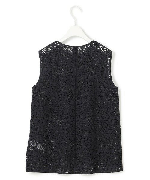 L size ONWARD(大きいサイズ) / エルサイズオンワード シャツ・ブラウス | 【洗える】 ナイロンコードレース ブラウス | 詳細5