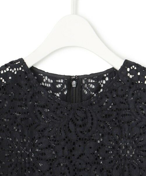 L size ONWARD(大きいサイズ) / エルサイズオンワード シャツ・ブラウス | 【洗える】 ナイロンコードレース ブラウス | 詳細6