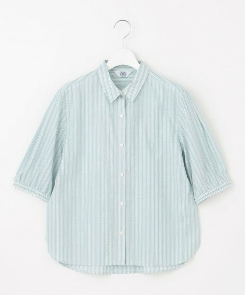 L size ONWARD(大きいサイズ) / エルサイズオンワード シャツ・ブラウス | 【洗える】BEZ 空羽ストライプ シャツ ブラウス | 詳細19