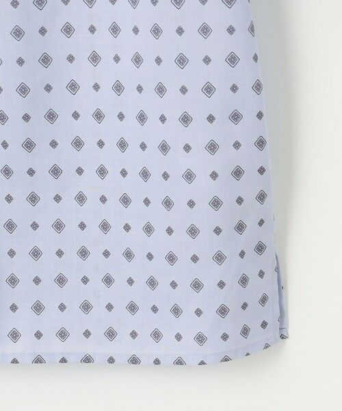 L size ONWARD(大きいサイズ) / エルサイズオンワード シャツ・ブラウス | 【洗える】ジオメトリックプリント ブラウス | 詳細14