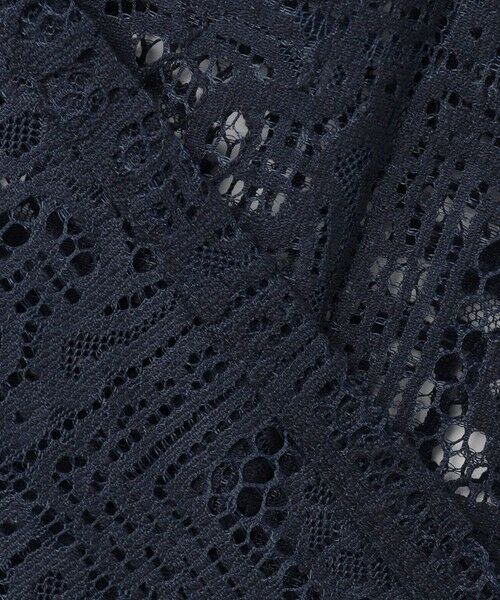 L size ONWARD(大きいサイズ) / エルサイズオンワード シャツ・ブラウス | 【洗える】モザイクレース ハーフスリーブ ブラウス | 詳細14