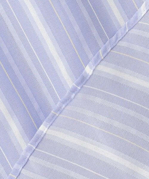 【洗える】SHEERストライプ ペプラム シャツ ブラウス 洗える】SHEERストライプ ペプラム シャツ ブラウス | Jプレス
